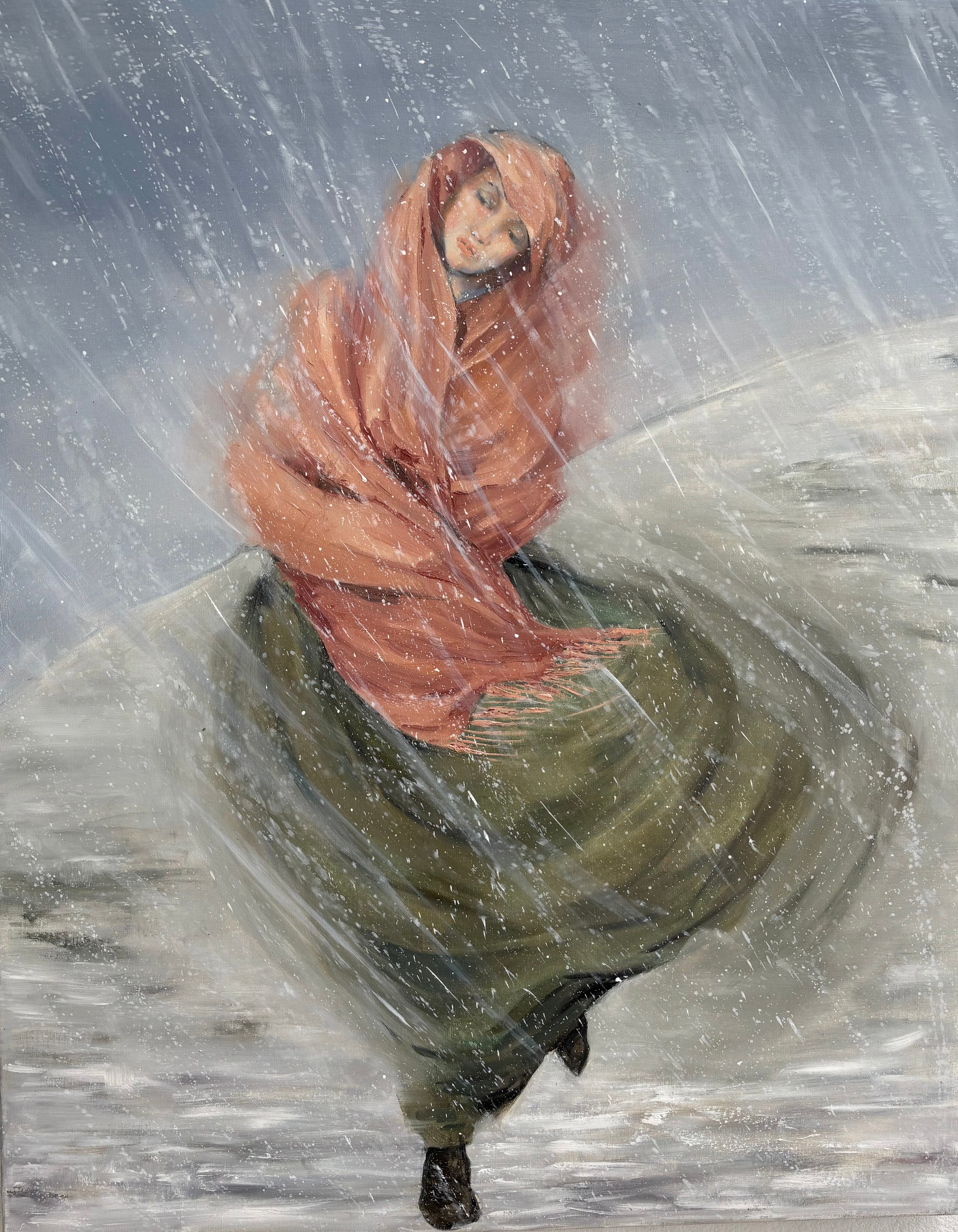 Lady in the Snow