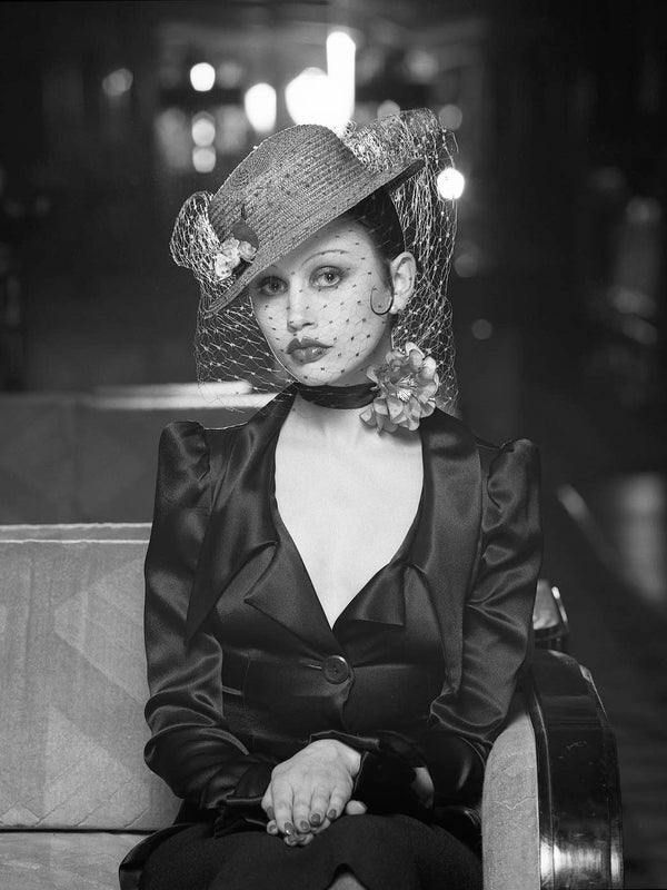 Biba fashion with hat